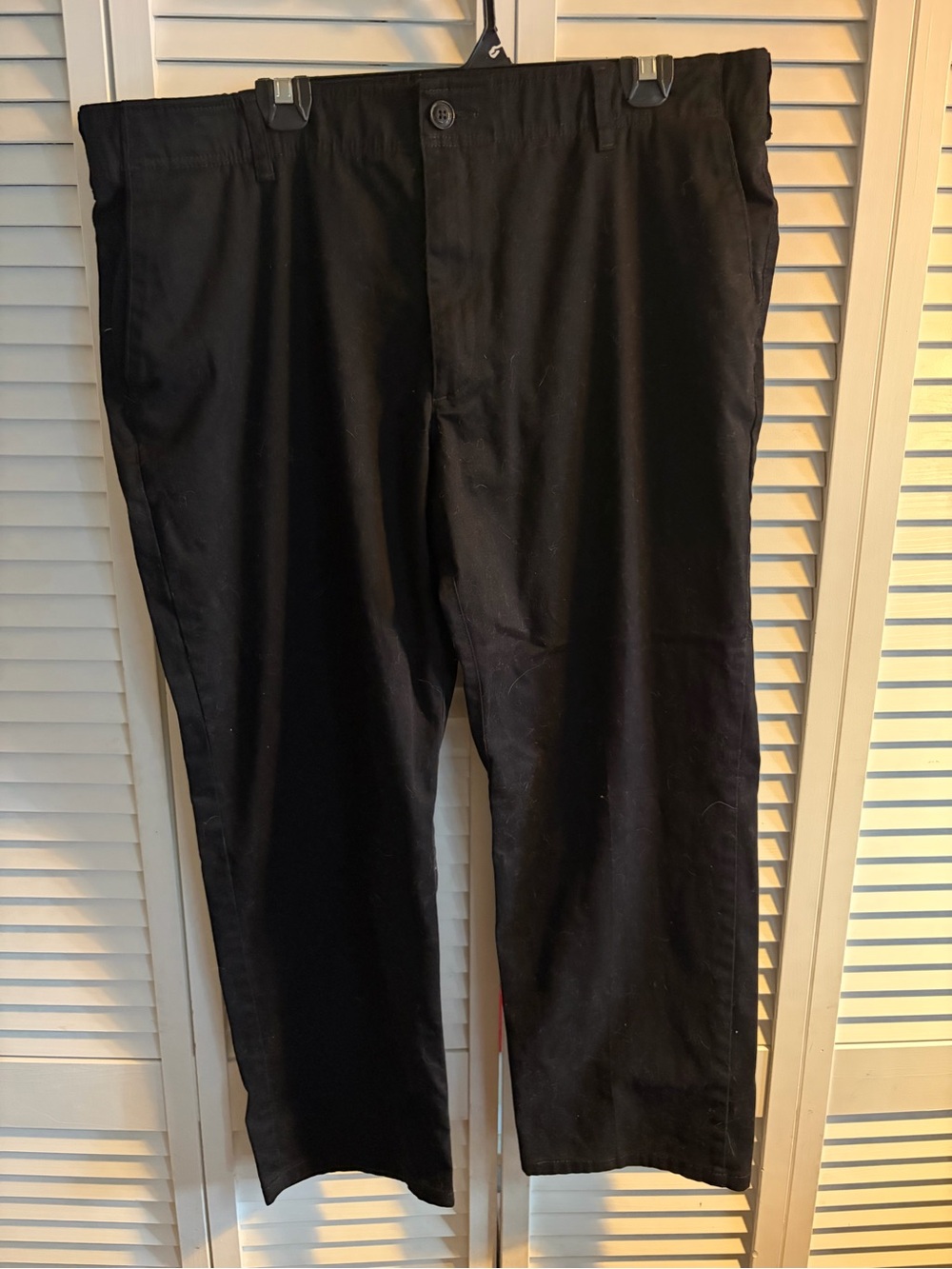 Lee Extreme Comfort MVP Regular Straight Men's Black Chinos 40x29